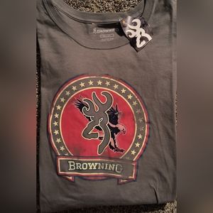 Browning Long Sleeve Tee. S 2X